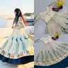 Pc 561 Simar Silk Embroidery Work Indo Western Wholesalers In Delhi